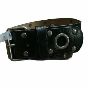 No Boundaries belt black grommets NWT